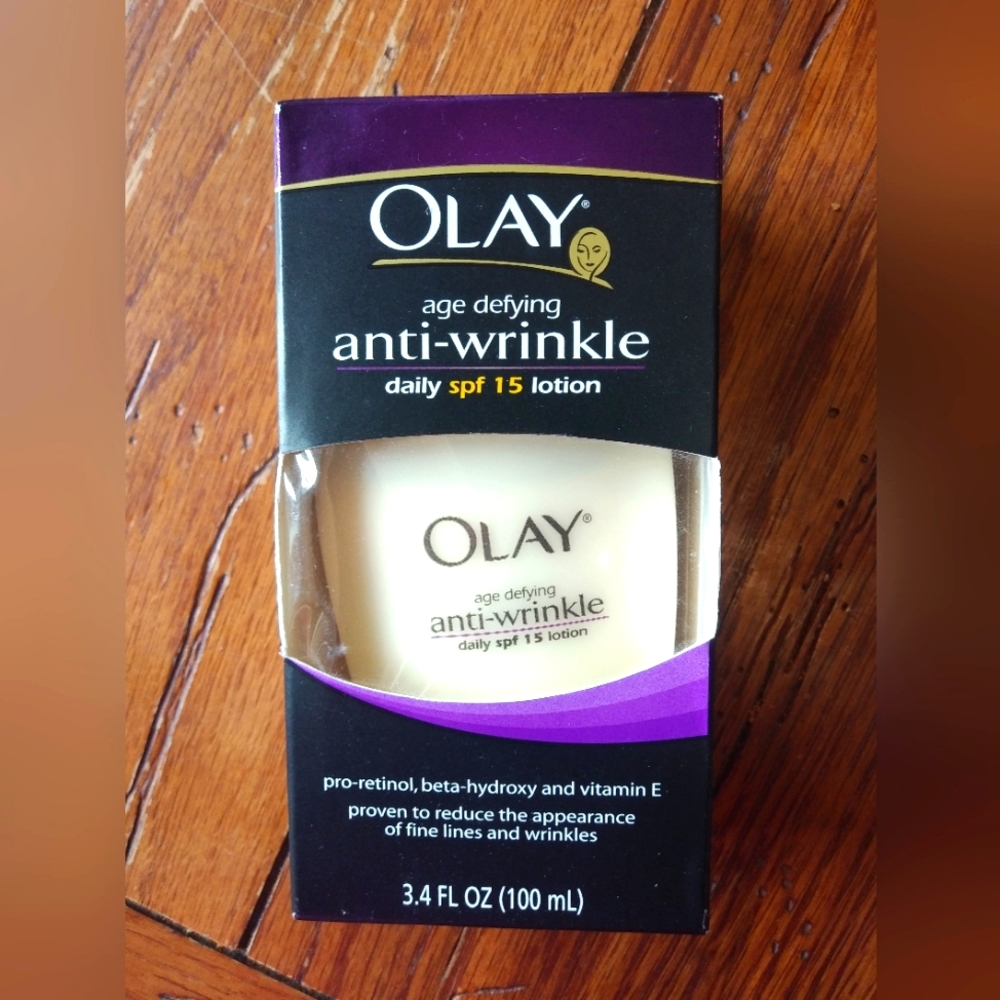Olay age defying anti-wrinkle lotion